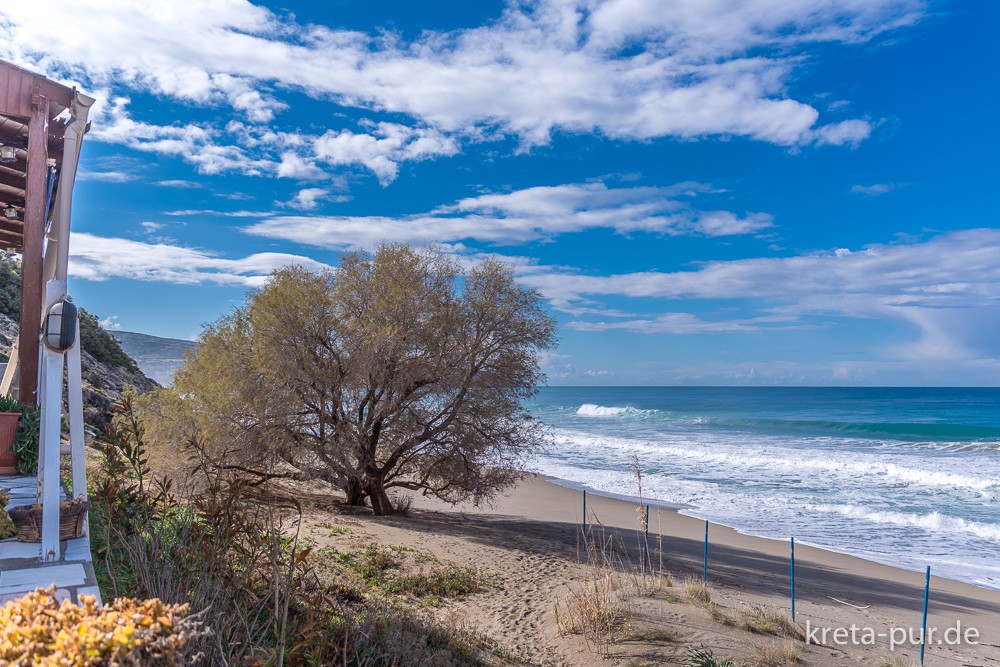 Winterurlaub in Kalamaki, Kreta - Sonne und Meer